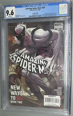Buy Amazing Spider-Man #569 CGC 9.6 - 2nd Print - Marvel Comics 2008 1st Anti-Venom • 332.59£