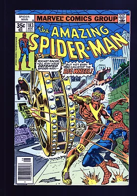 Buy Amazing Spider-Man #183 - 1st. App. Big Wheel. Ross Andru Cover Art. (6.0) 1978 • 6.19£