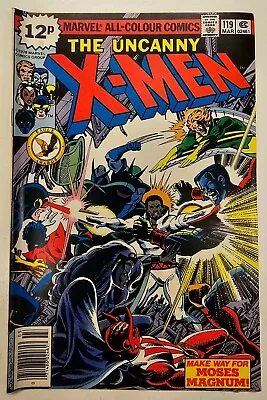 Buy Bronze Age Marvel Comics X-Men Key Issue 119 High Grade FN Cameo Proteus • 0.99£