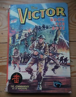 Buy The Victor Book For Boys - 1st Edition 1964 • 18£