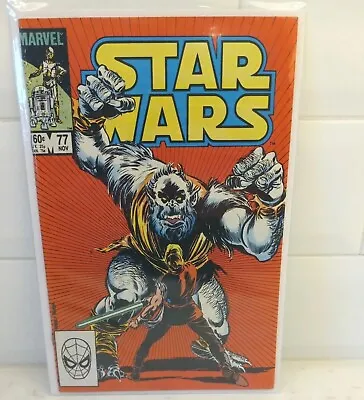 Buy Star Wars #77 Jan, Marvel 1983, Luke Vader Lando Han Leia • 6.32£