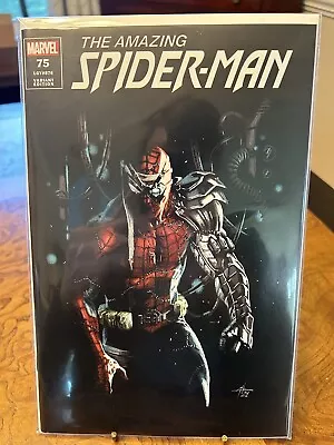 Buy AMAZING SPIDER-MAN #75 (2021) Gabriele Dell'Otto Variant Cover NM+ • 3.95£