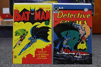 Buy Vintage DC Facsimile Collection -  Batman #1 / Detective Comics #58 / Detective • 31.56£