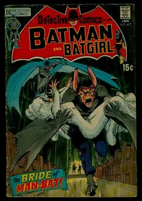 Buy DC Comics DETECTIVE Comics #407 BATMAN And BATGIRL VG 4.0 • 19.67£