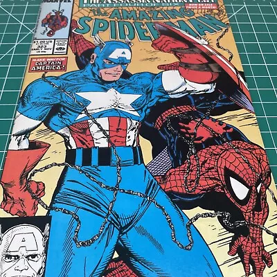 Buy Amazing Spider-Man #323 DIRECT (1989) McFarlane KEY 1st Solo Captain America Mid • 15.28£