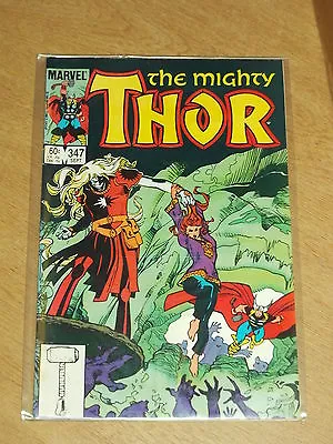 Buy Thor The Mighty #347 Vol 1 Marvel 1st App Wormwood Simonson September 1984 • 9.99£