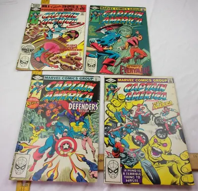 Buy Captain America 266 267 268 269 Comic Book Lot VG-F+ Spider-Man Team America • 8.93£