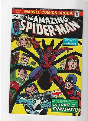 Buy Amazing Spider-Man #135 3rd Appearance Of The Punisher 1963 Series Marvel • 126.40£