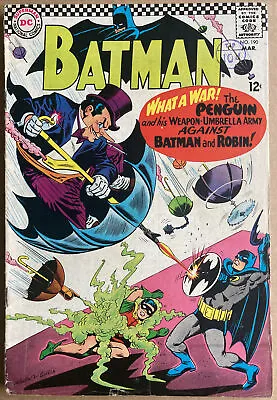 Buy Batman #190 March 1967 Classic Infantino Silver Age Penguin Cover !! Great Book • 249.99£