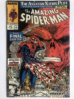 Buy Amazing Spider Man 325 1989 Assassination Plot Part 6 Todd McFarlane • 12.50£
