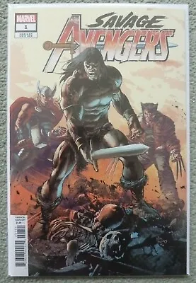 Buy Savage Avengers #1 Deodato Jr Variant..gerry Duggan..marvel 2019 1st Print..nm • 4.99£
