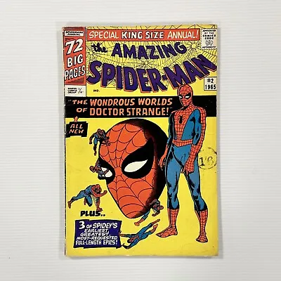 Buy Amazing Spider-Man Annual #2 1965 VG- Pence Copy • 84£