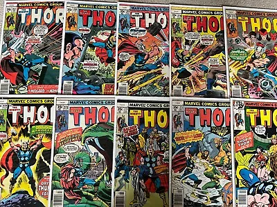 Buy Thor, Marvel Comics, Vol 1, #s 267 - 276 • 72.28£