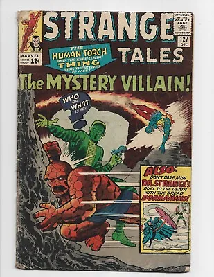 Buy STRANGE TALES #127 Silver Age Marvel Comics 1964 - Dr. Strange Vs Dormammu CC • 39.54£