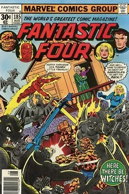 Buy Marvel Comics Comic Book #185 Fantastic Four Aug 1977 Grade VF 8.0 • 5.60£