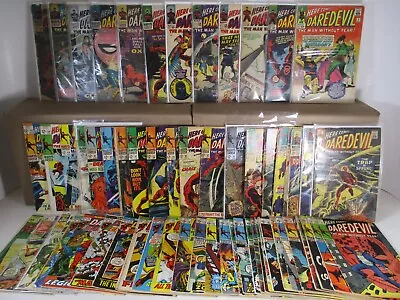 Buy Daredevil 5-100+ANNUALS (LOW-GRADE 59-BOOK-LOT) 1964-1973 Marvel Comics (14167) • 417.58£