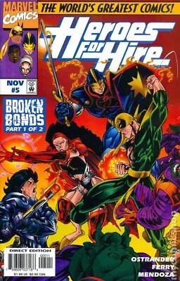Buy Heroes For Hire #5 FN 1997 Stock Image • 2.37£