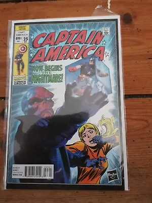 Buy Captain America #25 HasbroVariant #115 Homage 1st App Sam Wilson Captain America • 60£