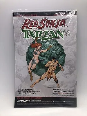 Buy Red Sonja Tarzan Comic 2 Dynamite 2015 New • 1£