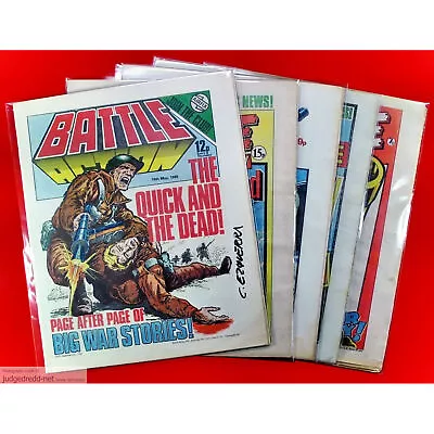 Buy Battle Action Comic Bags ONLY Size3 For # 1 Up UK Resealable Acid-Free X 100 . • 21.99£