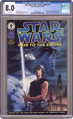 Buy Star Wars Heir To The Empire 1D Direct Variant CGC 8.0 1995 4288514020 • 102.78£