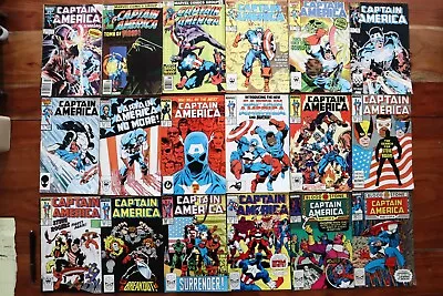 Buy Lot Of 37 Marvel CAPTAIN AMERICA Comics 253-399 Including 323-337 345 388-399 P • 80.43£