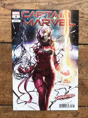 Buy Captain Marvel # 8 (2019) Inhyuk Lee Carnage-ized Variant 1st App Star Nm Unread • 10.95£