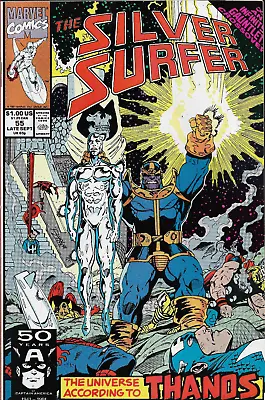 Buy SILVER SURFER (1987) #55 - INFINITY GAUNTLET - Back Issue • 6.99£