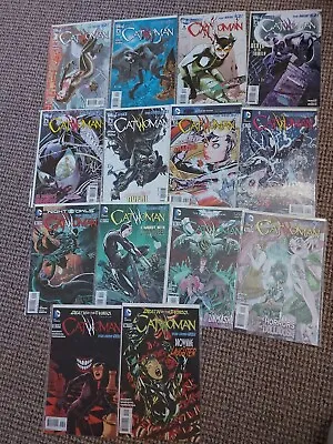 Buy DC Catwoman The New 52! #1-#14 (14 Comics Lot) Bagged & Boarded Modern Comics • 40£
