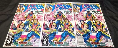 Buy (lot Of 3 Comic Books) Uncanny X-men #282 Regular & Newsstand Copies Bishop • 23.74£