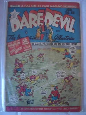 Buy Daredevil Comics #58 G- (1.8) Golden Age Lev Gleason • 9.99£