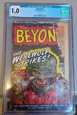 Buy The Beyond #1 11/1950 Ace Periodicals Pre Code Horror. Classic Wolfman Cover! • 256.95£