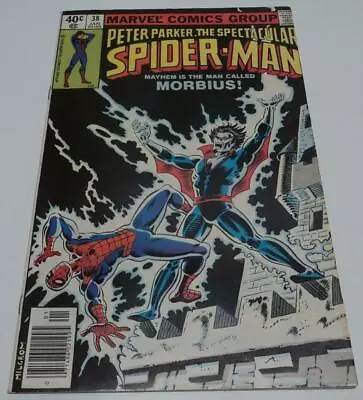 Buy SPECTACULAR SPIDER-MAN #38 PETER PARKER (Marvel Comics 1980) MORBIUS (FN) RARE • 13.40£