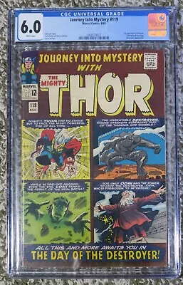 Buy Journey Into Mystery #119 August 1965  CGC 6.0 • 138.77£