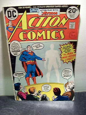 Buy Dc Action Comics No 427 Superman Crated For Many Years • 9.95£