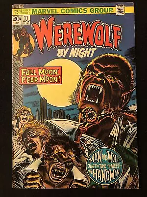 Buy Werewolf By Night 11 4.5 5.0 Marvel 1973 1st Hangman Oq • 22.38£