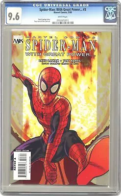 Buy Spider-Man With Great Power #3 CGC 9.6 2008 0151673011 • 46.65£
