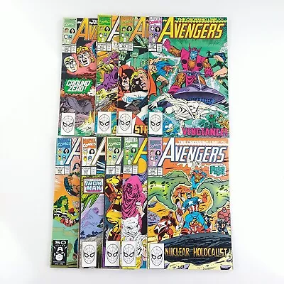 Buy The Avengers #320-328 VF Lot 321 322 323 324 325 326 327 328 1990 Marvel Comics • 23.98£