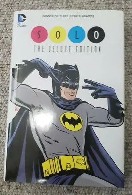 Buy SOLO: DELUXE EDITION By Jeph Loeb - Hardcover **BRAND NEW** Batman Cover Variant • 119.49£