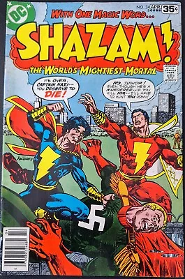 Buy SHAZAM #34 FN/VF First Captain Nazi 1978 CAPTAIN MARVEL Don Newton Art DC COMICS • 2.25£