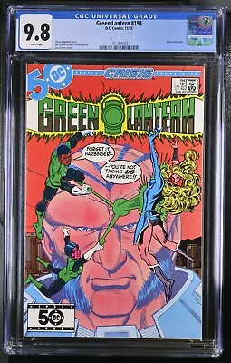 Buy GREEN LANTERN #194 [1985] * CGC 9.8 * White Pages DC Comics Crisis Cross Over • 79.94£