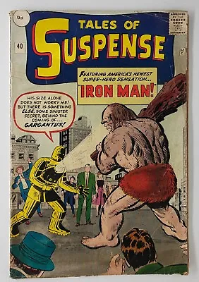 Buy Tales Of Suspense #40 VG- UKPV 2nd Iron Man 1963 • 280£