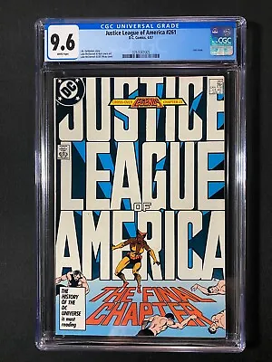 Buy Justice League Of America #261 CGC 9.6 (1987) - Last Issue • 47.41£