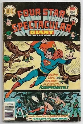 Buy Four Star Spectacular Giant #5 Superman & Wonder Woman VG (1976) DC Comics • 5£