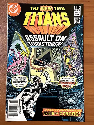 Buy NEW TEEN TITANS Comic Book 1981 May No. 7 Origin Of Cyborg Bronze Age NM • 11.95£