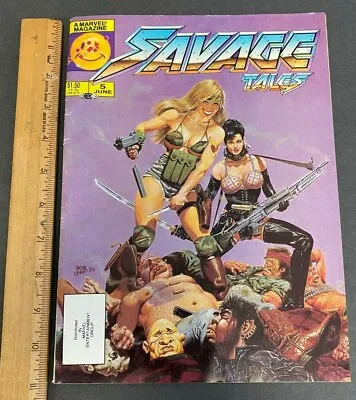 Buy Vintage 1986 Savage Tales June Volume 2 #5 Marvel Comics Magazine 61821 • 10.38£