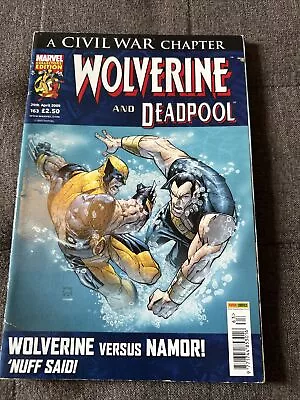 Buy Wolverine Deadpool #162 (29/04/09) & #2 (3/02/10) • 0.99£