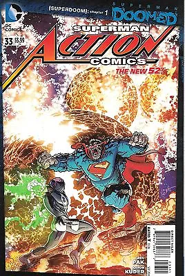 Buy Action Comics # 33 N52 Regular Cover NM Unread DC 1st Print  • 3.96£