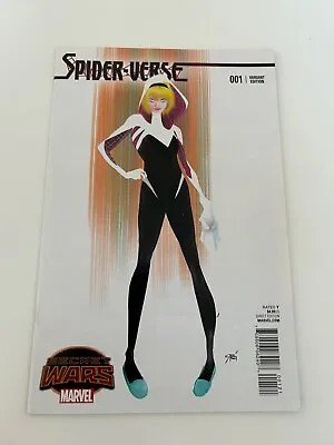 Buy Spider-Verse #1 Variant Secret Wars Marvel Comics Spider-Gwen • 35£