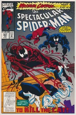 Buy The Spectacular Spider-Man #201 Comic Book - Marvel Comics! • 2.60£